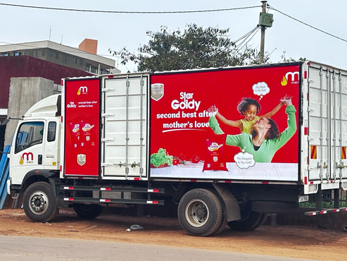 StarGoldy Truck Branding By Kulture Cadence